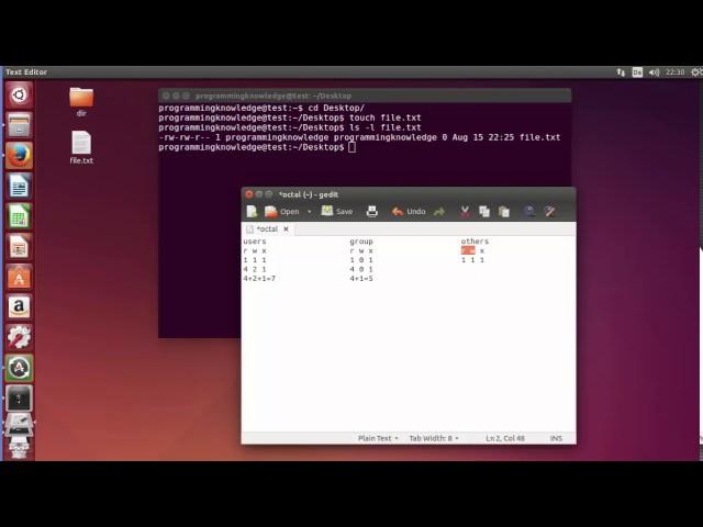 Linux Command Line Tutorial For Beginners 19   Octal and Numerical permissions chmod