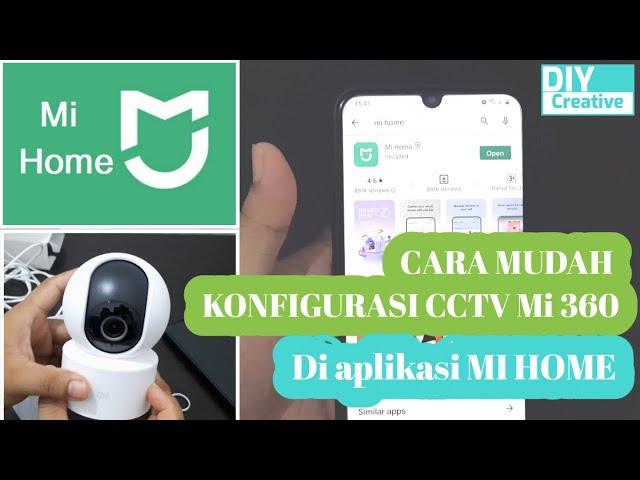 Cara setting CCTV Mi 360 ke aplikasi Mi home di android dan membuat akun Mi menggunakan email