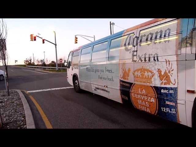 NJT (Community Coach) NovaBUS RTS #1158 Route 748 departing Wayne-Route 23 Transit Center