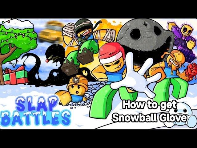 How to get Snowball Glove in Slap Battles (During Christmas) | Roblox