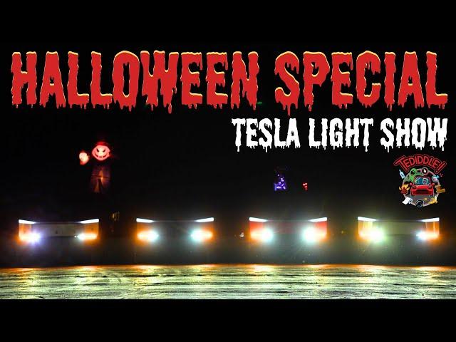 HALLOWEEN SPECIAL TESLA LIGHT SHOW