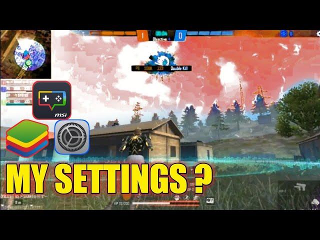 Bluestacks 5 Free Fire Regedit,Mouse Fix,Best Custom Hud and Headshot Settings 2021