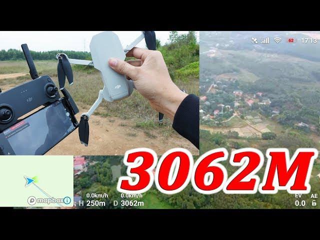 Unbox DJI MAVIC MINI and Flight Test 3062M