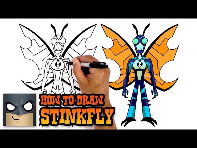 How to Draw Ben 10 | Stinkfly