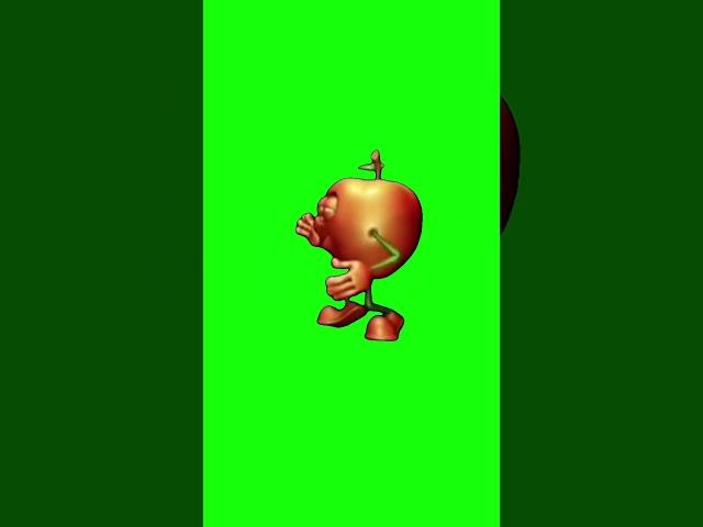 Apple Dancing to Cheap Thrills | Green Screen