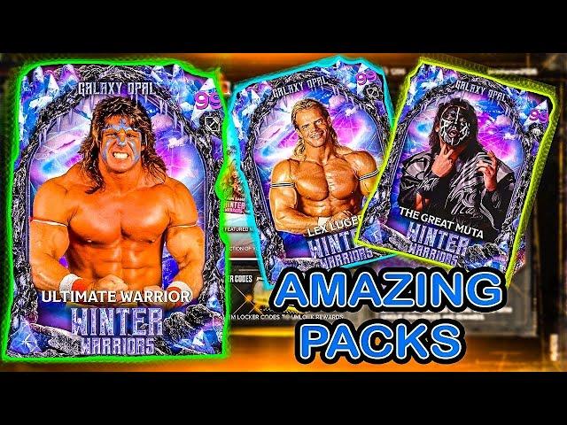 INCREDIBLE PULL NEW Winter Warriors Packs In WWE2K24 My Faction