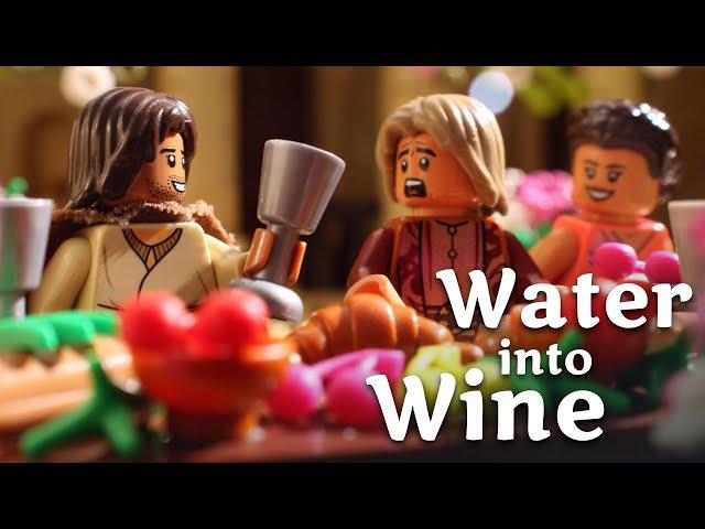 LEGO Bible | Jesus Turns Water Into Wine | Stop-Motion Animation