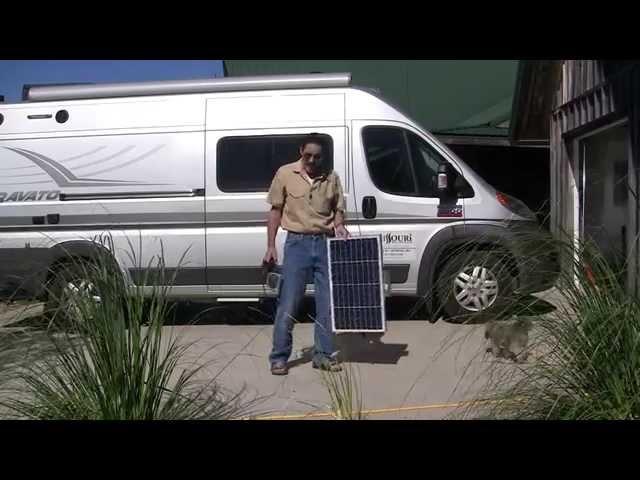 RV Solar Battery Charging Station | Missouri Wind and Solar