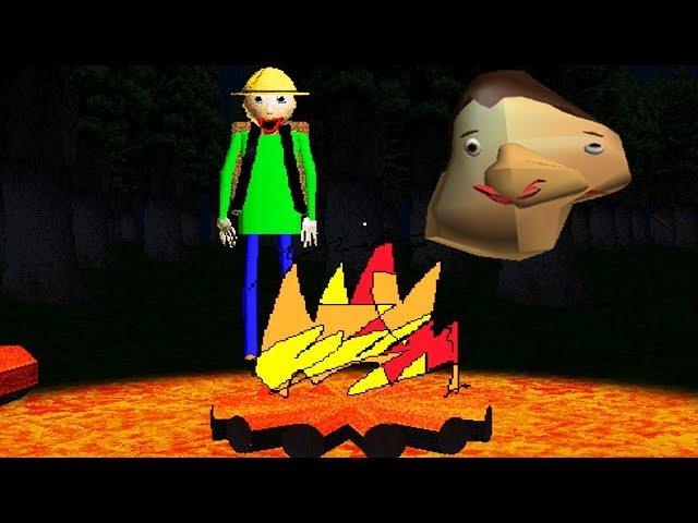 NEW FIELDTRIPS & CHARACTERS! || Baldi's Basics Field Trip: Camping (NEW BALDI GAME)