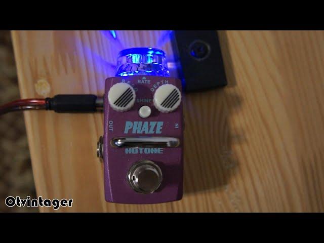 Фейзер, который звучит круче, чем MXR Phase. HOTONE Skyline Phase - нано педаль. Тест и описание