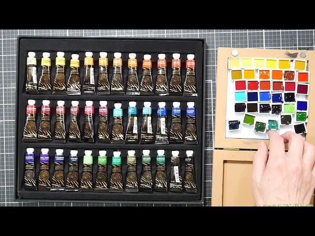 Totally worth It! NEW Paul Rubens 4th Generation Watercolors 36 Set Unboxing & Review