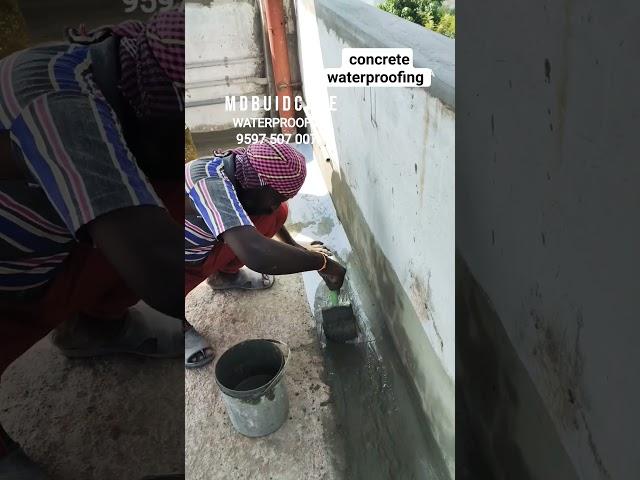 new building concrete waterproofing #leakages #construction #waterproofing #md #mdbuildcare #dampnes