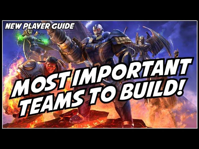 New Player Building Guide! | These Teams Will Get You The Best Results! | Marvel Strike Force