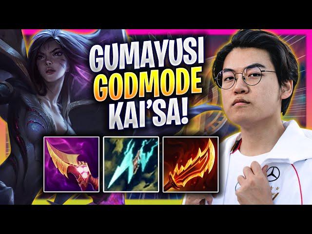 GUMAYUSI LITERALLY GOD MODE WITH KAI'SA! - T1 Gumayusi Plays Kai'sa ADC vs Draven! | Bootcamp 2024