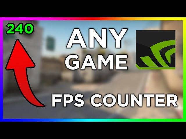 How to Get FPS Counter on PC 2022 (Works for EVERY GAME)