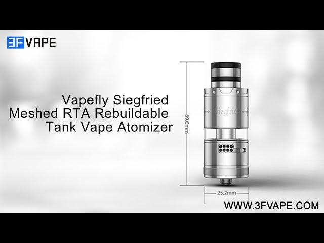 Vapefly Siegfried Meshed RTA Rebuildable Tank Vape Atomizer