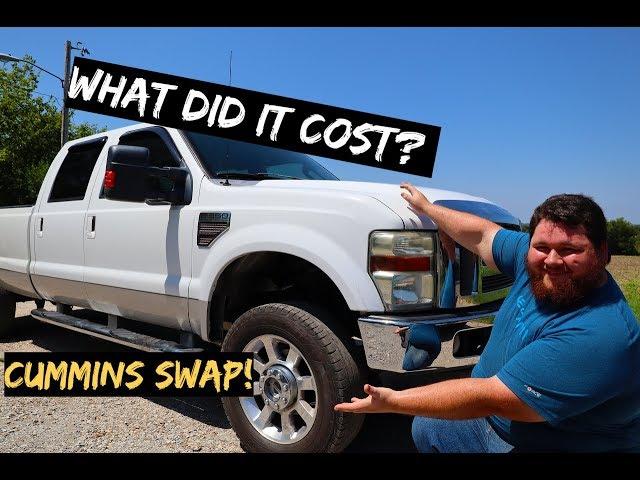 How Much it Cost to Cummins Swap this F350