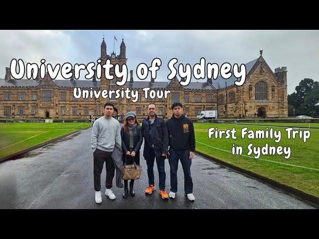 AUSTRALIA VLOG: First Day in Sydney | Campus tour of University of Sydney