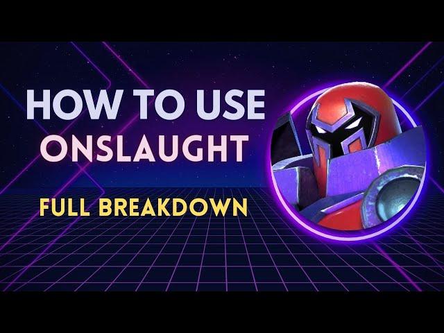 How to use Onslaught effectively |Full Breakdown| - Marvel Contest of Champions