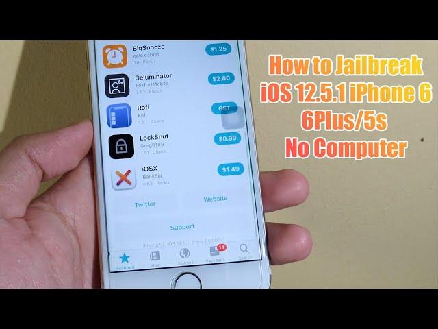 How to Jailbreak iOS 12.5.1 For iPhone 6/6Plus/5s No Computer