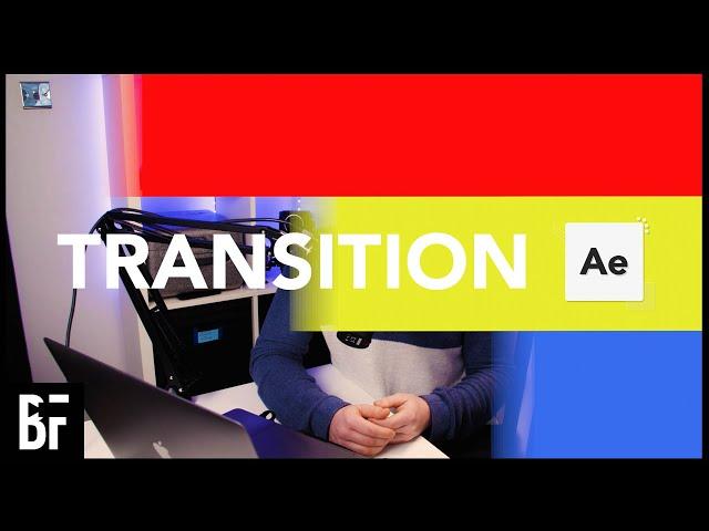 Colourful Bar Transition - After Effects Tutorial