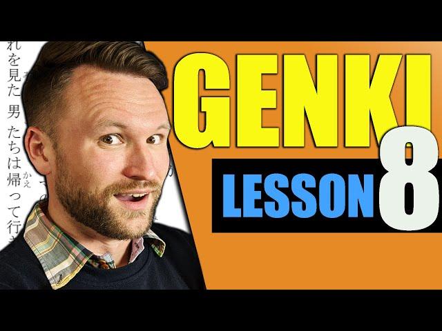 【N5】Genki 1 Lesson 8 Japanese Grammar Made Clear