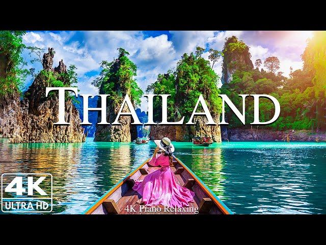 Thailand 4k - Relaxing Music With Beautiful Natural Landscape - Amazing Nature