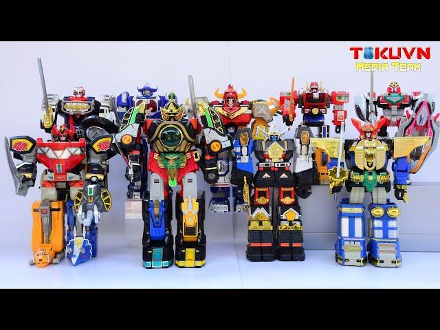 All Super Sentai ModernGen Robo Main DX Gattai Robo 1992 - 2000! スーパー戦隊ロボ! 1992 - 2000!