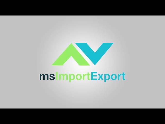 msImportExport