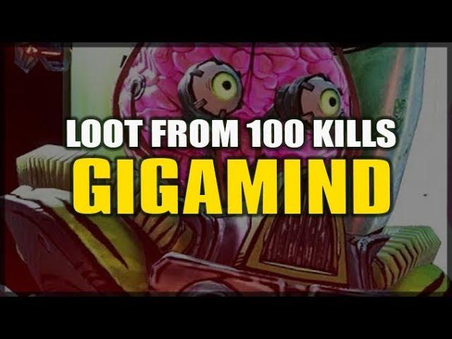 Borderlands 3: Loot From 100 Gigamind Kills - Legendary Science! (Boss Farming)