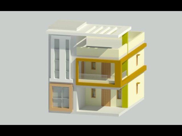 Revit Architecture Tutorial |  Revit 2020  | Modern House |  Revit Rrchitecture Modern House Design