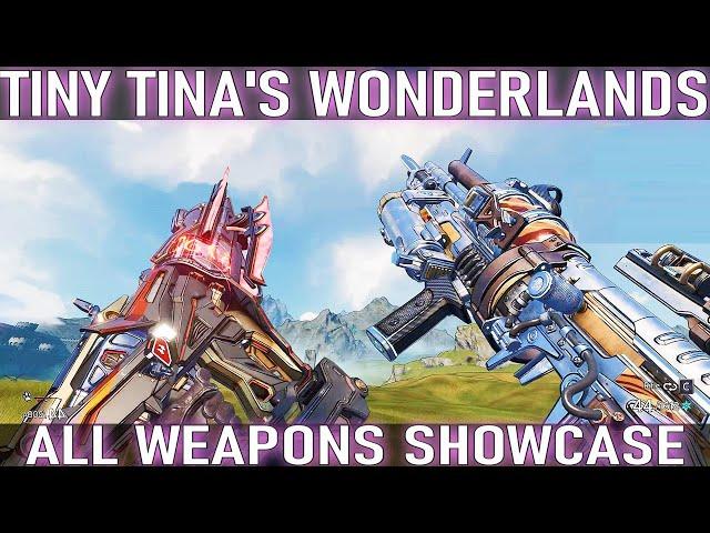 Tiny Tina's Wonderlands: All Weapons