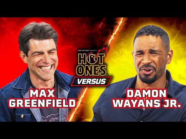 Max Greenfield vs. Damon Wayans Jr. | Hot Ones Versus