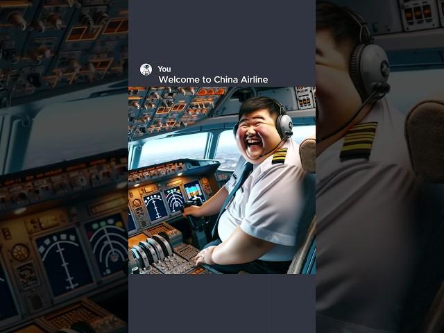 Welcome To China Airline (Ai Edition) #ai #chatgpt #aiart