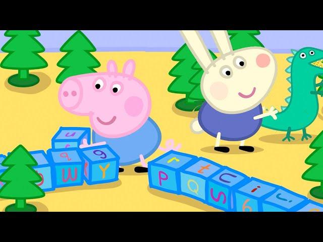 Richard Rabbit and George's Play Date   Peppa Pig Full Kids Episodes | 30 Minutes