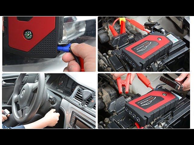 Портативное пуско зарядное устройство Jump Starter Джамп стартер High Power JX28