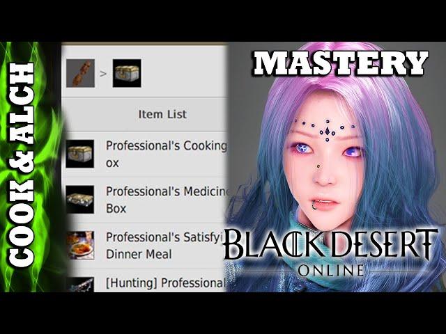 Black Desert Online - Life Mastery Guidance - Cooking & Alchemy