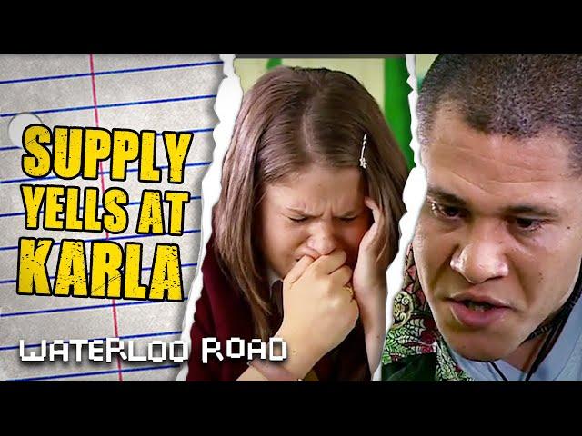 Davina Clashes with Supply Teacher After He Yells at Karla  | Waterloo Road