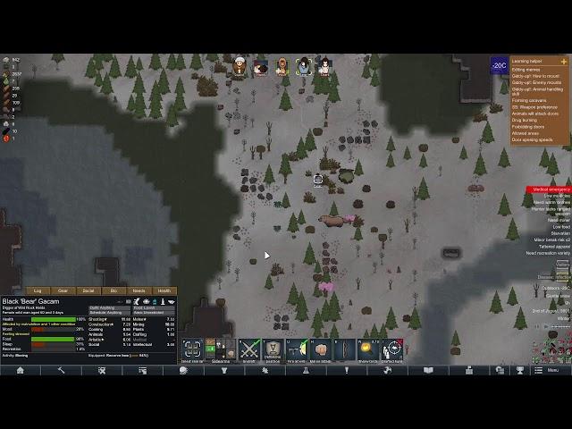 Wild Men Of Rimworld: Pre tribal experience 1