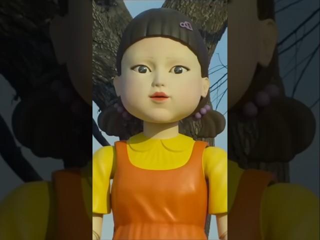 Evolution of the Doll in Squid Game #shorts
