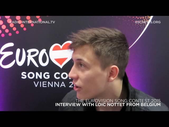 Eurovision 2015: Interview with Loic Nottet (Belgium)