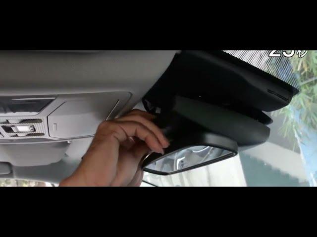 Rav4  2019 2020 2021 dash cam install in 30 seconds