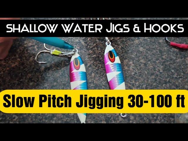 Slow Jigging Shallow Water - HOOKS AND JIGS