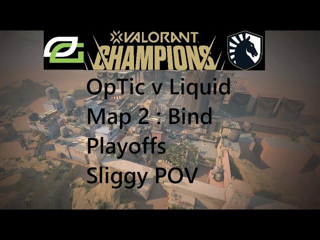 OpTic v Liquid Map 2 Bind Playoffs CHAMPIONS Sliggy FULL VOD