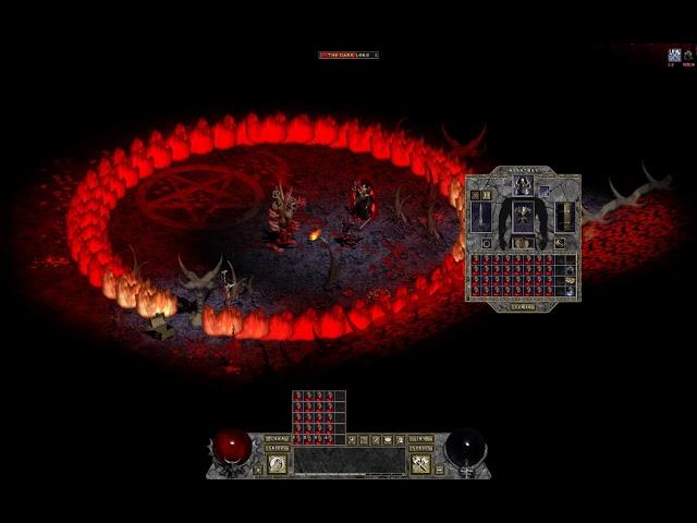 Diablo 1 Belzebub HD Mod Final Boss - Dark Lord - Normal / Barbarian