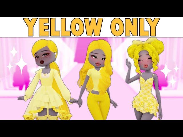 IT Girl ONE COLOR - Yellow! | Roblox