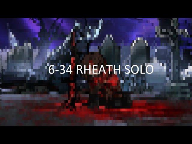 RHEATH THE BEAST 6-34 Solo