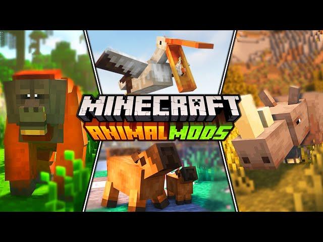 20+ TOP Animal Mods For Minecraft 1.12 - 1.20.1+ (Part 2) Forge & Fabric