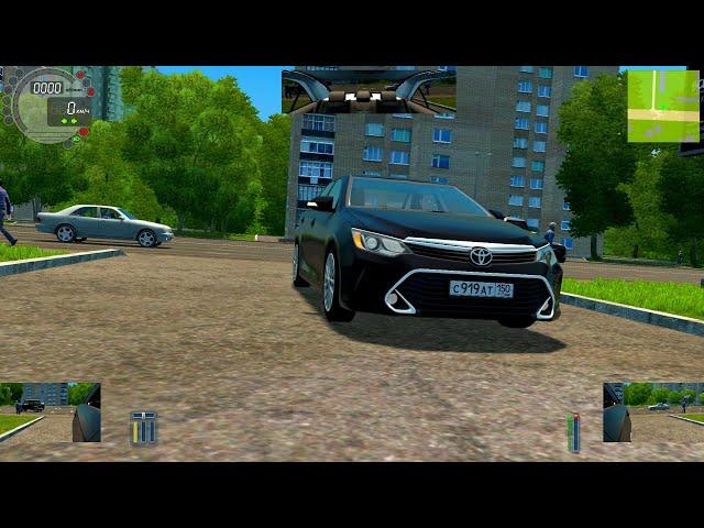 City Car Driving- Toyota Camry XV70 Taxi #1