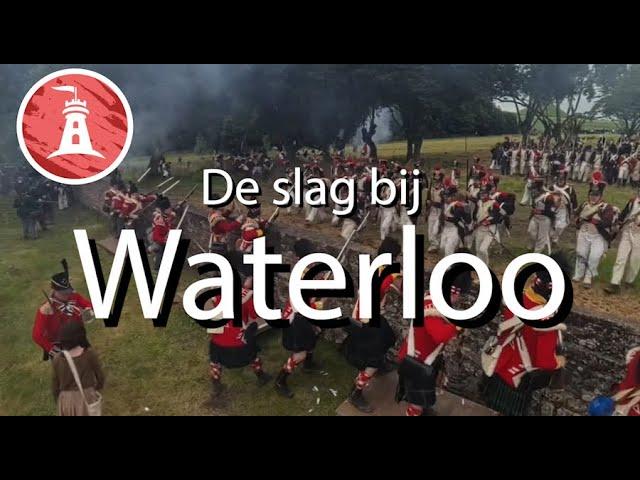 De slag bij Waterloo